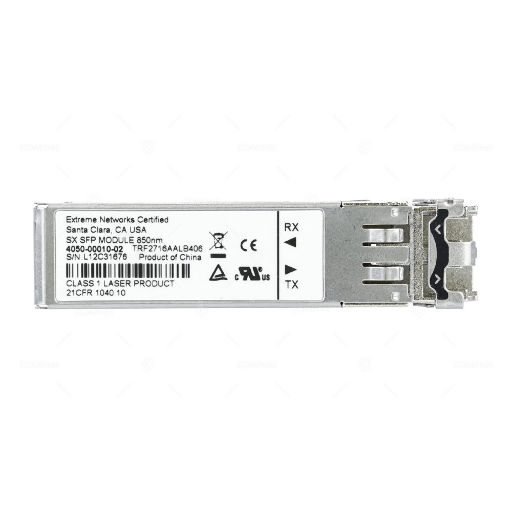 4050-00010-02 EXTREME NETWORKS 1000BASE-SR SX SFP 850NM MINI GBIC TRANSCEIVER